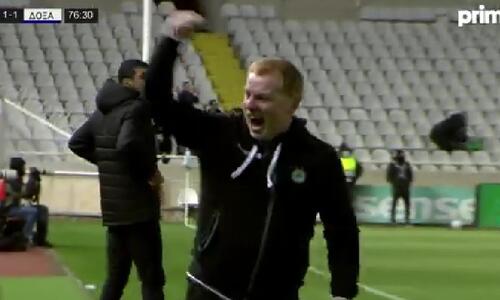 Ο Λένον πανηγύρισε έξαλλα το πρώτο του Μάταβζ! (video) thumb