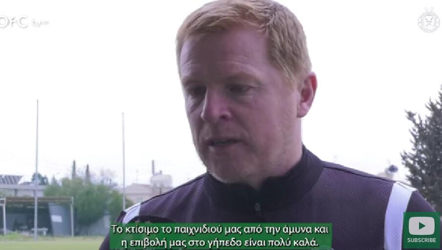 Λένον: «Όλοι θέλουν να διεκδικήσουν θέση στην ομάδα» (vid) thumb