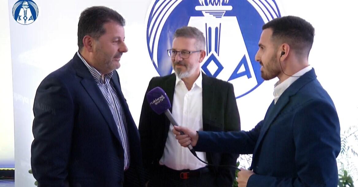Λυσσάνδρου: «Με το γήπεδο να έρθουν πολλές χαρές και τρόπαια» thumb