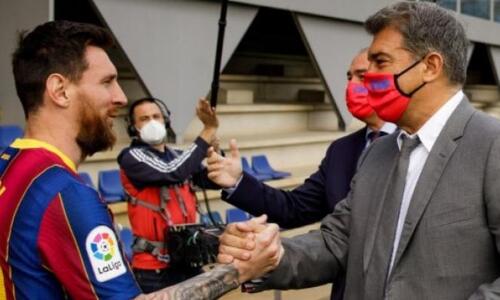 Το μήνυμα του Λαπόρτα και η αγκαλιά με τον Μέσι (pics+vid) thumb