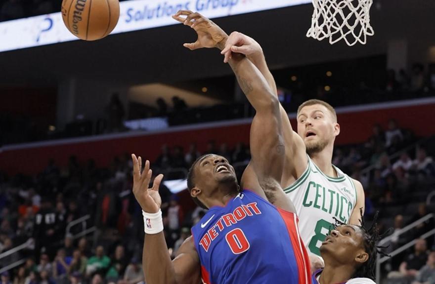 NBA: Όγδοη νίκη για τους Πίστονς και τέλος σε άλλο ένα αρνητικό σερί με τους Σέλτις thumb