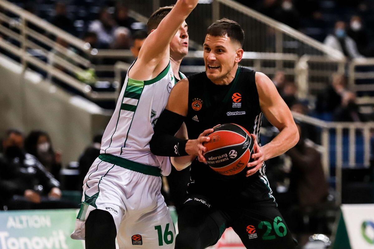 Παναθηναϊκός - Ζάλγκιρις 83-96: Δεύτερη ήττα από τους τελευταίους thumb
