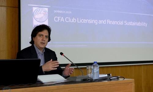 Παρουσίαση διαδικασίας Ελέγχου Αδειοδότησης Κριτηρίων UEFA thumb