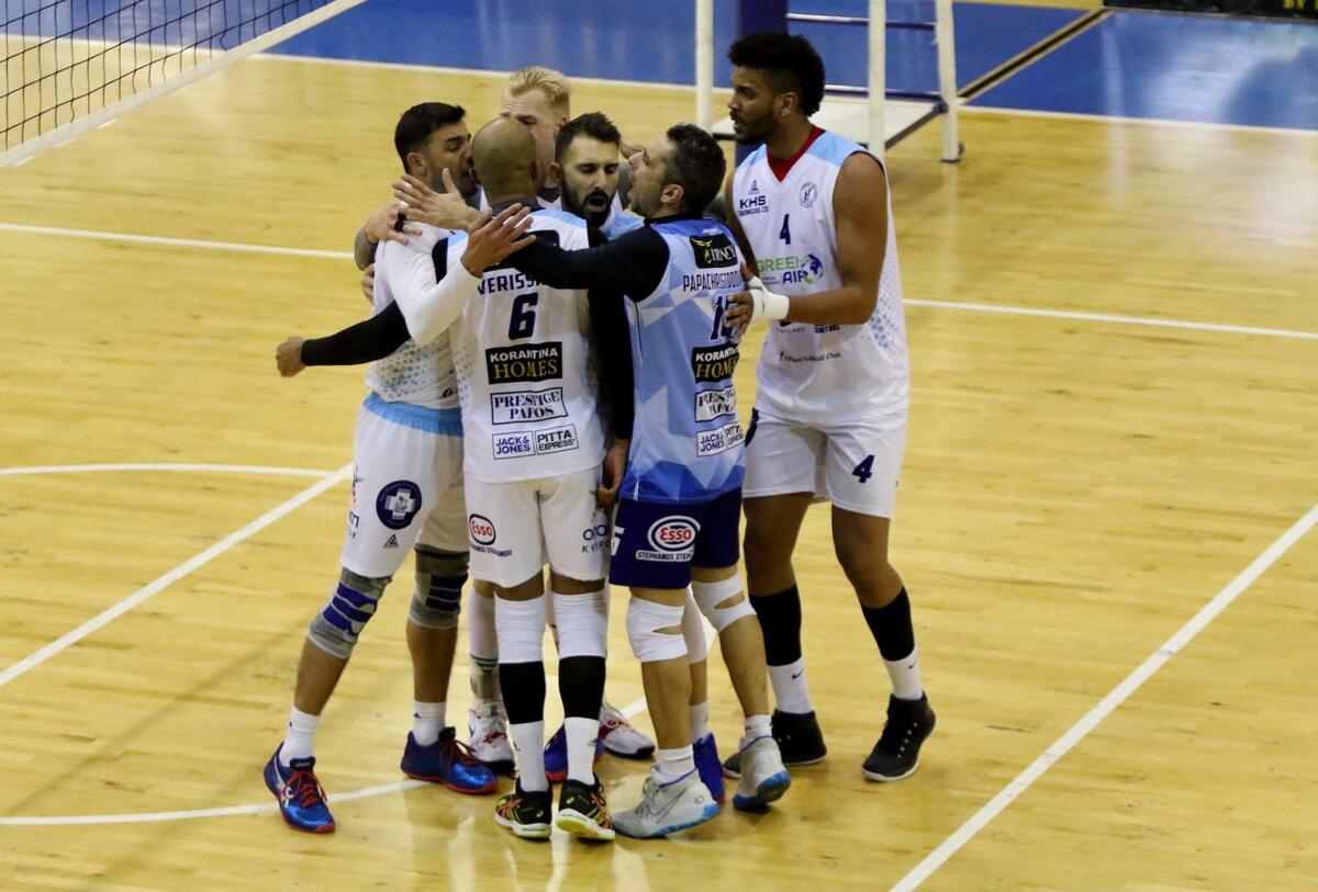Βόλεϊ Ανδρών: Κέρδισε και είναι εκεί o Παφιακός thumb
