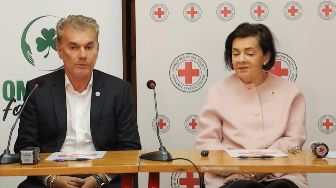 Βίντεο: Η υπογραφή μνημονίου συνεργασίας Ομόνοια Foundation - Ερυθρού Σταυρού thumb