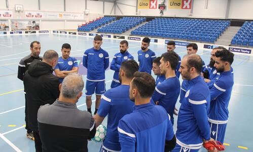 Φωτογραφίες από την προπόνηση της Εθνικής Futsal στη Νορβηγία thumb