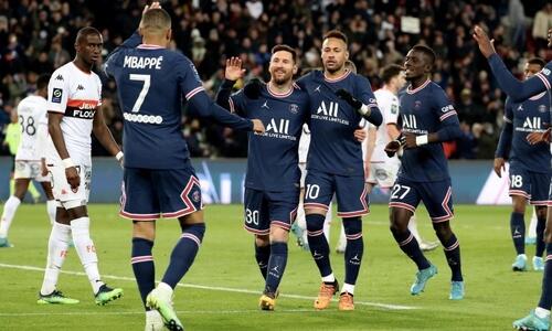 Κλερμόν - Παρί 1-6: «Καθάρισαν» με χατ τρικ Μπαπέ, Νεϊμάρ και... Μέσι thumb