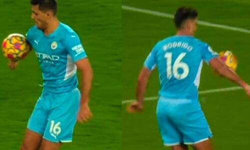 Απολογήθηκαν στην Έβερτον για το χέρι του Ρόδρι thumb