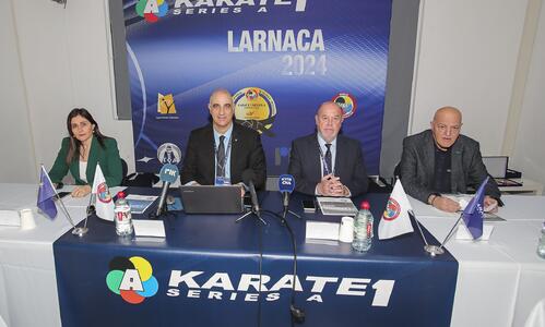 Με τη στήριξη του ΚΟΑ το Karate 1 Series A Larnaca 2024 thumb