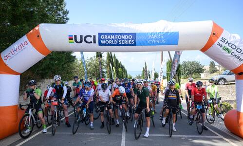 Cyprus Gran Fondo: Εκατοντάδες ποδήλατα στην Πάφο thumb