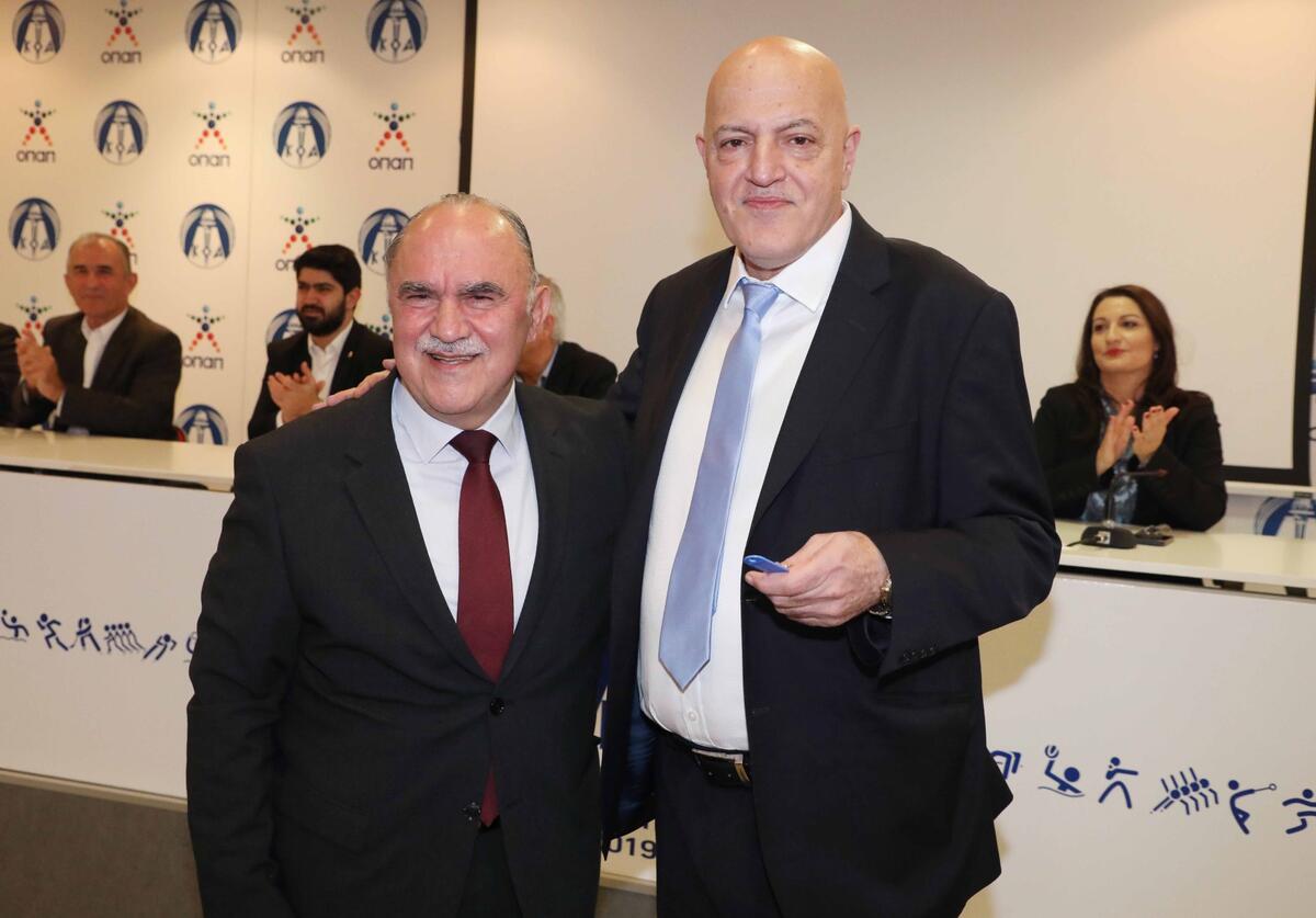 Επίσημη παράδοση καθηκόντων στον νέο Πρόεδρο του ΚΟΑ Γιάννη Ιωάννου thumb