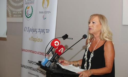 Παρών στην παρουσίαση της παραολυμπιακής ομάδας για το «Παρίσι 2024» ο ΚΟΑ thumb