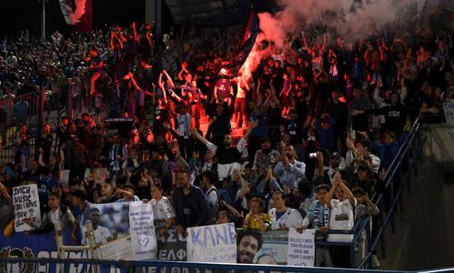 Συνελήφθη 16χρονος που άναψε πυρσό στο «Στέλιος Κυριακίδης» thumb
