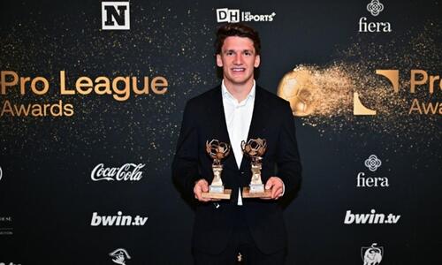 Ο Τζόλης αναδείχθηκε MVP της χρονιάς στο βελγικό πρωτάθλημα thumb
