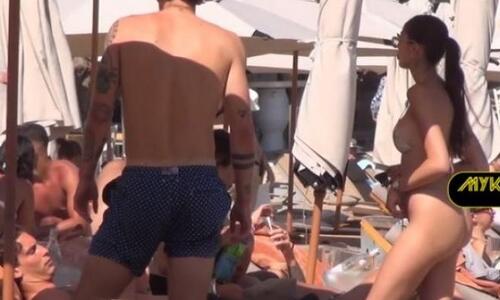 Στη Μύκονο με την εντυπωσιακή Σάρα ο Τζανιόλο (vid) thumb
